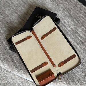 Stylish Tan and Brown ties and accesories Bag for Men